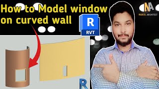 How to Model Window on Curved Wall In Revit  Tutorial urdu hindi 2024 [upl. by Longwood]