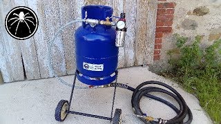 ► Fabrication dune Sableuse  DIY Sandblaster [upl. by Coray382]