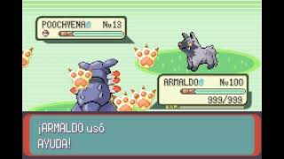 POKEMON EMERALD  ARMALDO  AYUDA  ASSIST [upl. by Iliram]