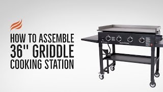 Blackstone 36quot Griddle Assembly [upl. by Maillliw]