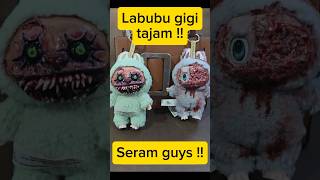 Labubu gigi tajam 👻 halloween labubu viralshorts labubuviral [upl. by Griff579]