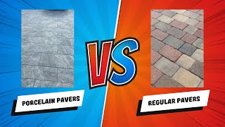 Porcelain Pavers vs Traditional Pavers The Ultimate Comparison [upl. by Yauqaj902]