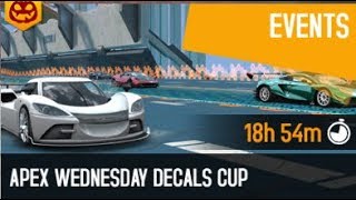 Asphalt 8APEX WEDNESDAY DECALS CUPArrinera Hussarya GT0054648 [upl. by Naillimxam]