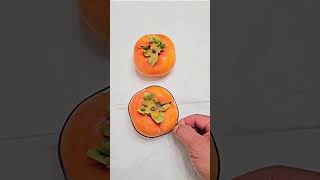 Persimmon Fuyu Fruits plants fruitnature persimmonhorticulturetreeplanting [upl. by Melda]