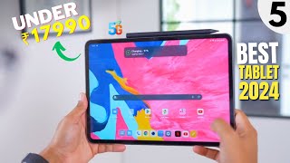 5 BEST Tablets Under 20000 in India 2024🔥Best 5G Tablet Under 20K🔥Tablets Under 20000 in India 2024 [upl. by Ardnoik]