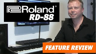 Roland RD88 Full Demo amp Feature Review [upl. by Siubhan]