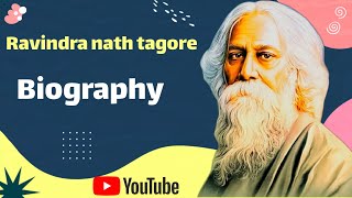 Ravindra nath tagore biography  Ravindra nath tagore jivan Parichay [upl. by Etneciv]