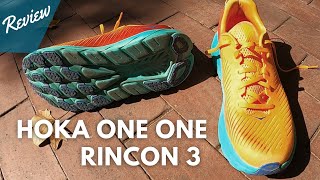 Hoka ONE ONE Rincon 3 Review  ¡Cómo nos gusta este estilo de zapatillas de running [upl. by Eniledgam]