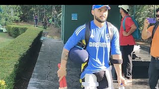 India tour of Srilanka Riyan parag pratice Done looks good mood [upl. by Danby]