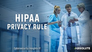 HIPAA Privacy Rule  Cybersecurity Insights 1 [upl. by Trefor]