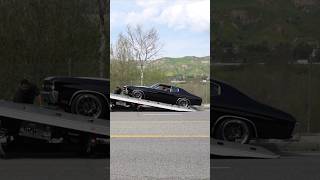 1000HP Turbo Diesel Chevelle Snaps Driveshaft chevy musclecar broken [upl. by Neved596]