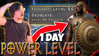 Leveling From 1 to 85 in ONE DAY in D2R Ultimate PowerLeveling Guide in D2R [upl. by Nielsen932]