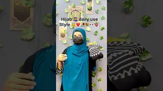 Hijab daily use ❤️new video aashiya hijab shortvideoviral [upl. by Denison]