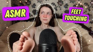 ASMR feet touching asmr asmrsounds [upl. by Valerie]