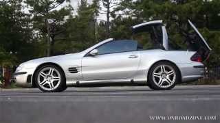 Mercedes BENZ SL500 AMG HARD TOP OPEN amp CLOSE [upl. by Henarat]