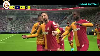 GALATASARAY TRABZONSPOR E FOOTBALL 2024 [upl. by Launce]