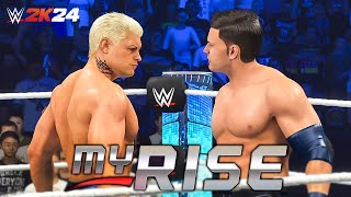 WWE 2K24 MyRISE First Look [upl. by Annissa747]