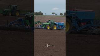 5 Hirsch auf einem fleck 🦌🔥 johndeere lemken farming [upl. by Ahsenaj]