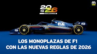 DETALLES DE LOS F1 CON LAS NUEVAS REGLAS PARA 2026 [upl. by Olenolin93]