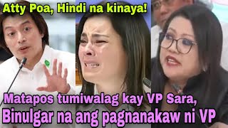 SpokesPerson ni SARA DUTERTE INAMIN na mga NINAKAW ni VP SARA sa CONFIDENTIAL FUNDS  Atty Poa [upl. by Ettenhoj]