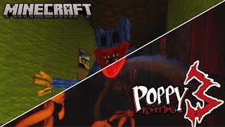 Poppy Playtime Chapter 3 Official Gameplay Trailer in MINECRAFT [upl. by Damalus]