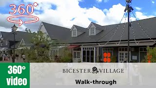 Bicester Village Walkthrough 360 Video 360video [upl. by Giordano]