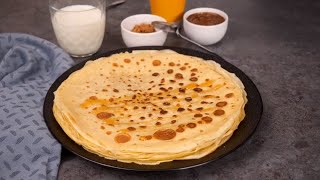 Pâte à crêpes simple et rapide [upl. by Aicinad]