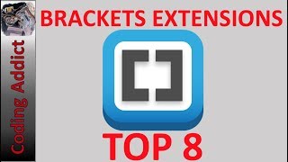 Brackets Extensions  TOP 8 Extensions [upl. by Abih857]