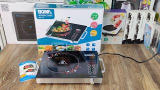 Boma infrared cooker electric stove 2500W high quality electric stove digital display [upl. by Amandie226]