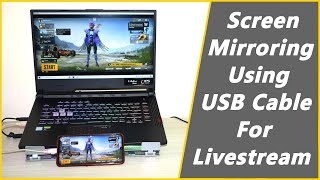 How To Mirror Android To PC With Audio  No Delay  No Watermark  Live Stream and Recording [upl. by Koo]