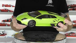 118 LAMBORGHINI MURCIELAGO SV by AUTOart Models  FULL REVIEW [upl. by Sello]