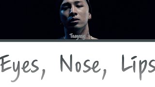 中韓歌詞TAEYANGEYES NOSE LIPSLyricsNI [upl. by Mikey]