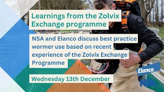 Looking after worms to help lambs grow amp manage anthelmintic resistance Zolvix Exchange programme [upl. by Nairad]