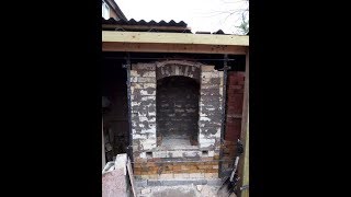 kiln build part 2 steve booton ceramics [upl. by Burns]