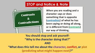 Contrast and Contradictions  Notice amp Note [upl. by Makell]