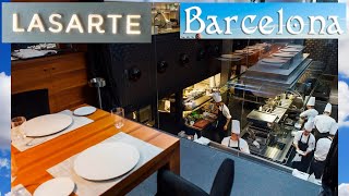 Restaurant Lasarte  Chefs Table  Three Michelin Stars  Martín Berasategui in Spain Barcelona [upl. by Nalorac]