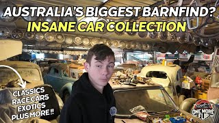 BIGGEST BARN FIND IN AUSTRALIA Insane Car Collection [upl. by Inafets]