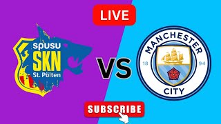 Manchester City w Vs St Polten w Live Scoreboard Women Champions League 2024 [upl. by Peppy453]