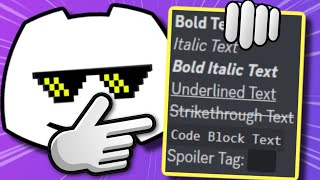 How To Do Discord Text Tricks Text Styles [upl. by Raynold592]