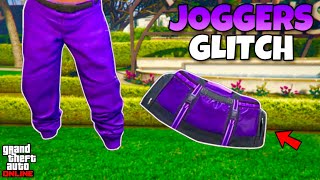 GTA 5 HOW TO GET PURPLE JOGGERS AND PURPLE DUFFEL BAG 167 GTA 5 Online SUPER EASY [upl. by Nehgaem397]