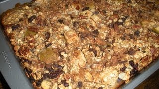 Apple Cinnamon Baked Oatmeal [upl. by Latihs]