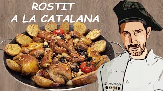 ROSTIT CATALÀ  Un rostit a la CATALANA fet a la CASSOLA  Receptes de cuina tradicional [upl. by Neelrak]