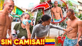 Venezolano camina por las calles de COLOMBIA SIN CAMISETA y PASA ESTO😱 [upl. by Eselahc]