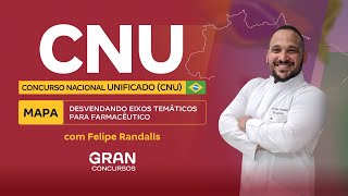 Concurso Nacional Unificado CNU  MAPA Desvendando eixos temáticos para Farmacêutico [upl. by Hasina789]