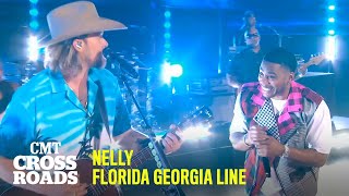 Nelly amp Florida Georgia Line Perform quotLil Bitquot  CMT Crossroads [upl. by Nirre]