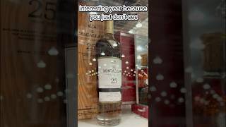 Whiskey Wander Quickie Macallan 25 Glass Case Beauty High Dollar Whisky whisky scotch costco [upl. by Ayotl]