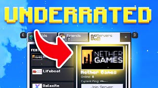 What is Bedrock’s Most Underrated Bedwars Servers [upl. by Unhsiv]