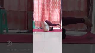 Rejuvenate with halasana Plow Pose wellnesswithkrishnaveni nutritionistkrishnaveni [upl. by Zolly]