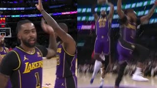 DLO REALLY THOUGHT HE WAS WADE 🤣 amp JUMPED WITH LEBRON DURIN DUNK LOL HAHA [upl. by Vina371]