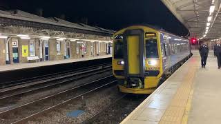 Northern Rail X ScotRail 158789 At Sheffield From Sheffield To Adwick Via Rotherham amp Doncaster [upl. by Grae448]